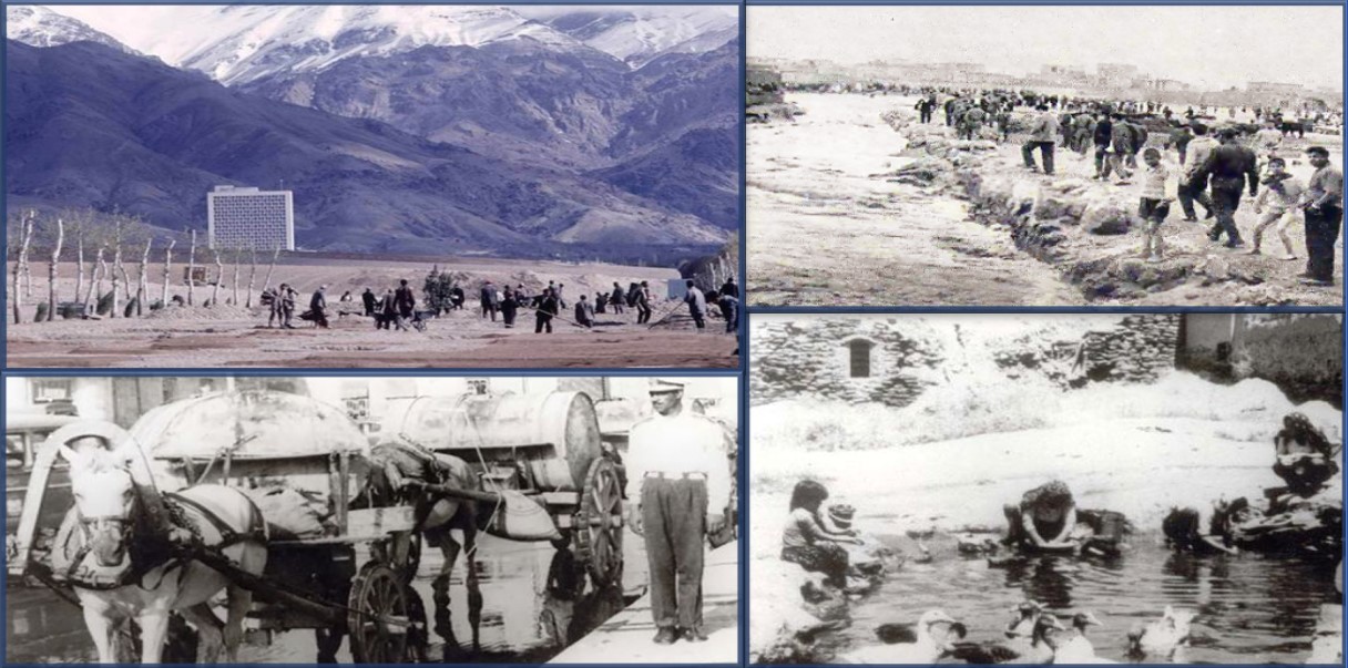 تطور تعامل با آب در شهر تهران